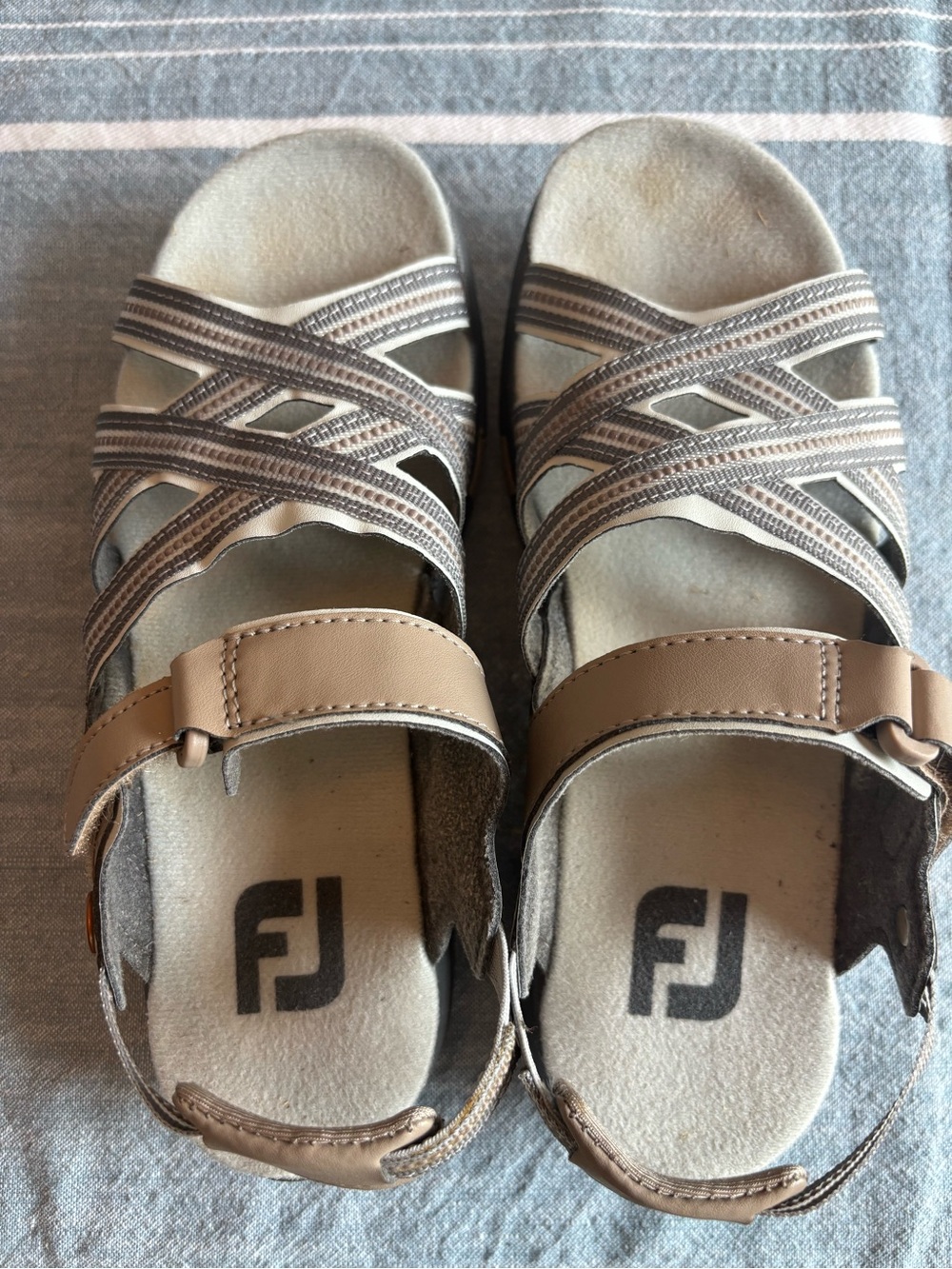 Footjoy Woman’s Golf Sandals Size 7 Style 48446